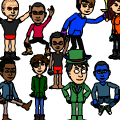 Me and friends.