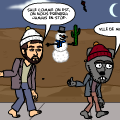 Vagabonder avec l'homme rat.