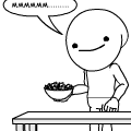 I AM PUNCHING YOUR SALAD!