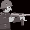 Wehrmacht with MP40
