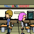 short and tall