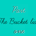 The bucket list