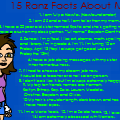 15 Facts bout' Me.