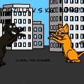 Dogzilla vs Kat Kong