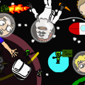 Space Scene 5- Astro-Nots