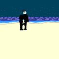 a walk on the beach