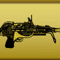 Steampunk Semi-Auto MG