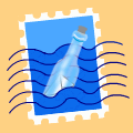 TotD: Stamps (Not by airmail)