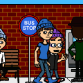 My Day at the Bus Stop.