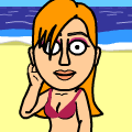 'Dark Purpleish Bikini'