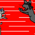Cat Fight.