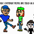 When 5 Different People are Stuck in a Void Togeth