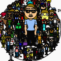 'Circle Of Characters'