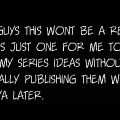 Series for me