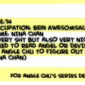 Description for Nina Chan