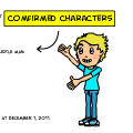 Comfirmed Characters & Tracks