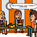Confused at Dinner! :]
