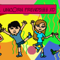 WE'RE LIEK... UNICORN FRIENDS!!!!!! XD