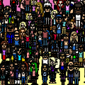 Collage of people