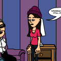 Grandma Ninja vs. Monica