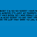 i'm sorry