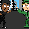 friendly battle