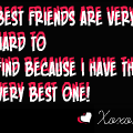 To my bestest buddie, KIA! 