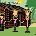 the family in the woods