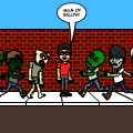 Today when the zombies came.