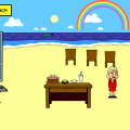 AT THE BEACH