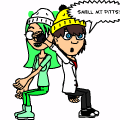 me and missingno!