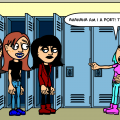 'a crazy new girl'
