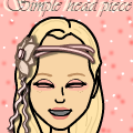 Simple head piece tutorial