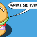 Unattended Hamburger