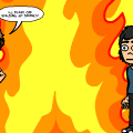 Comic war -Carson VS Mreyeball
