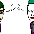 heath ledger joker and 1960's joker