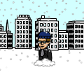 Outside