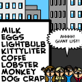 Lists with Bannana