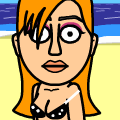 'Black and White Bikini'