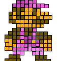 Pixel waluigi