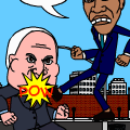 Political party feud