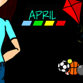 April