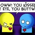 You buttwipe!
