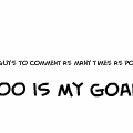 1000 comments....
