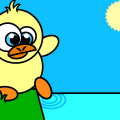 Quack. Quack.