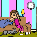 Theme of the day: Laziness