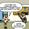 Gerard Goes To The Gym