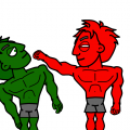Green Hulk Kills Red Hulk!