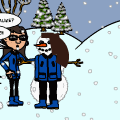 Walking in a winter wonderland