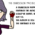 The Semicolon Project.April 16